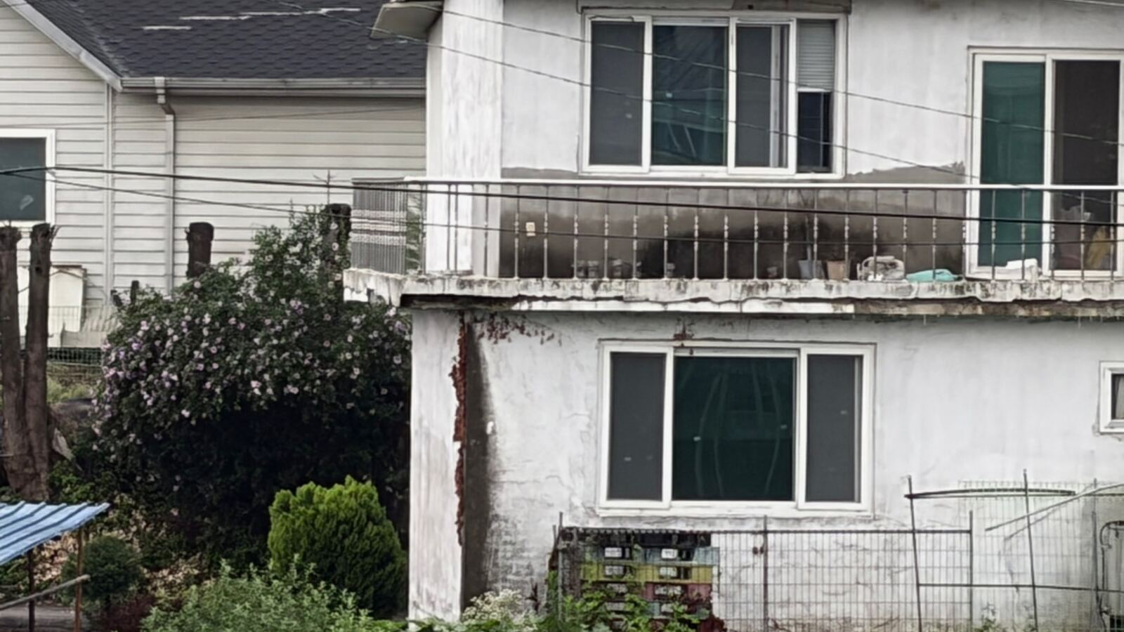 벽갈라짐수리 쌤집수리 시공 현장